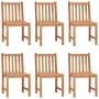 Garten-Essgruppe 7-teilig aus massivem Teakholz von vidaXL, Gartensets - Ref: Foro24-3059938, Preis: 916,43 €, Rabatt: %