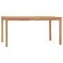 Conjunto de comedor de jardín 7 piezas madera maciza de teca de vidaXL, Conjuntos de jardín - Ref: Foro24-3059938, Precio: 89...