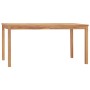 Garten-Essgruppe 7-teilig aus massivem Teakholz von vidaXL, Gartensets - Ref: Foro24-3059938, Preis: 916,43 €, Rabatt: %