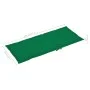 Garden chairs 2 pcs with green cushions solid teak wood by vidaXL, Garden chairs - Ref: Foro24-3062381, Price: 272,82 €, Disc...