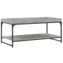 Sonoma Grau Ingenieurholz Couchtisch 100x49x45 cm von vidaXL, Couchtisch - Ref: Foro24-832806, Preis: 45,62 €, Rabatt: %