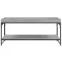 Engineered wood Sonoma gray coffee table 100x49x45 cm by vidaXL, Coffee table - Ref: Foro24-832806, Price: 45,62 €, Discount: %
