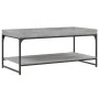 Engineered wood Sonoma gray coffee table 100x49x45 cm by vidaXL, Coffee table - Ref: Foro24-832806, Price: 45,62 €, Discount: %