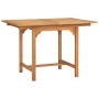 Garden dining set 5 pieces solid teak wood by vidaXL, Garden sets - Ref: Foro24-3059599, Price: 651,75 €, Discount: %