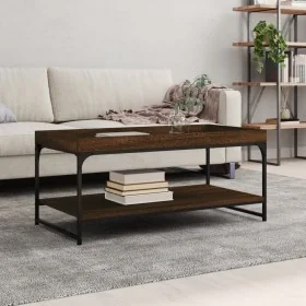 Couchtisch aus eichenbraunem Holzwerkstoff, 100 x 49 x 45 cm von vidaXL, Couchtisch - Ref: Foro24-832807, Preis: 46,06 €, Rab...