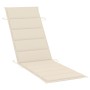 Gartenliege mit Tisch und Kissen aus massivem Akazienholz von vidaXL, Liegen - Ref: Foro24-3061589, Preis: 199,34 €, Rabatt: %