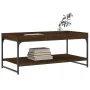 Oak brown engineered wood coffee table 100x49x45 cm by vidaXL, Coffee table - Ref: Foro24-832807, Price: 46,06 €, Discount: %