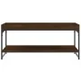 Oak brown engineered wood coffee table 100x49x45 cm by vidaXL, Coffee table - Ref: Foro24-832807, Price: 46,06 €, Discount: %