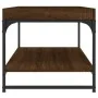 Oak brown engineered wood coffee table 100x49x45 cm by vidaXL, Coffee table - Ref: Foro24-832807, Price: 46,06 €, Discount: %