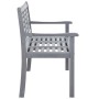 3-Sitzer Gartenbank Eukalyptusholz grau und Kissen 150 cm von vidaXL, Gartenbänke - Ref: Foro24-3061068, Preis: 226,42 €, Rab...