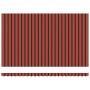 Toldo Retráctil Naranja y marrón 500 x 350 cm tela