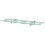 Schweberegale 2 Einheiten Glas 8 mm 80x10 cm von vidaXL, Regale und Regale - Ref: Foro24-3051499, Preis: 37,72 €, Rabatt: %