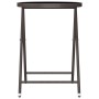 Garten-Bistro-Set 3-teilig PE-Rattan braun gehärtetes Glas von vidaXL, Gartensets - Ref: Foro24-3058381, Preis: 189,26 €, Rab...