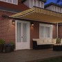 Toldo Retráctil Manual Multicolor 500 x 350 cm tela
