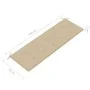 Banco de jardín 3 plazas madera eucalipto gris y cojín 150 cm de vidaXL, Bancos de jardín - Ref: Foro24-3061053, Precio: 216,...
