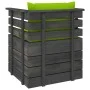 Gartensessel mit Kissen aus Kiefernholz von vidaXL, Modulare Sofas für den Außenbereich - Ref: Foro24-3061730, Preis: 87,25 €...