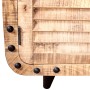 Mueble de TV madera de mango rugosa 120x30x50 cm