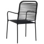 Set de comedor de jardín de 5 piezas vidrio y acero negro by vidaXL, Garden sets - Ref: Foro24-3060208, Price: 304,09 €, Disc...