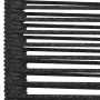 5-teiliges Gartenspeiseset aus schwarzem Glas und Stahl von vidaXL, Gartensets - Ref: Foro24-3060208, Preis: 299,15 €, Rabatt: %