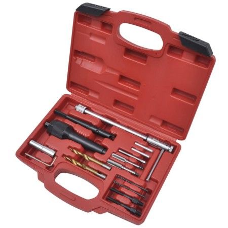 Glow plug removal tool set 16 pieces by vidaXL, Hand tools - Ref: Foro24-210324, Price: 52,20 €, Discount: %