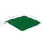 Silla mecedora de madera maciza de teca con cojín verde de vidaXL, Sillas de jardín - Ref: Foro24-3062777, Precio: 170,01 €