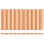 Toldo Retráctil Manual amarillo y naranja 600 x 300 cm tela