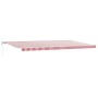 Toldo Retráctil 600 x 300 cm red and white