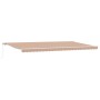 Toldo Retráctil Multicolor 600 x 300 cm Poliéster y metal