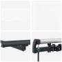 Toldo blanco Manual Blanco 600 x 300 cm tela