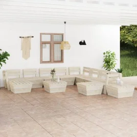 Gartenpalettenmöbel 12 Stk. imprägniertes Tannenholz von vidaXL, Gartensets - Ref: Foro24-3063734, Preis: 566,40 €, Rabatt: %