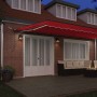 Toldo Retráctil with Rojo 600 x 300 cm tela