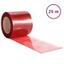 Door curtain strip PVC red 200x1.6 mm 25 m by vidaXL, Curtains and curtains - Ref: Foro24-153866, Price: 73,08 €, Discount: %