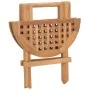 Folding garden dining set 3 pieces teak wood cushions by vidaXL, Garden sets - Ref: Foro24-3063186, Price: 167,65 €, Discount: %