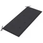 Folding garden bench with bamboo cushion 118 cm by vidaXL, garden benches - Ref: Foro24-3063849, Price: 81,75 €, Discount: %