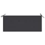 Folding garden bench with bamboo cushion 118 cm by vidaXL, garden benches - Ref: Foro24-3063849, Price: 81,75 €, Discount: %