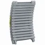Lounger with solid gray acacia wood cushion by vidaXL, Loungers - Ref: Foro24-3064049, Price: 141,68 €, Discount: %