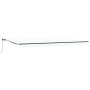 Toldo Manual Blanco 600 x 350 cm tela