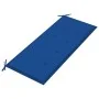 Klappbare Gartenbank mit Bambuskissen 118 cm von vidaXL, Gartenbänke - Ref: Foro24-3063859, Preis: 87,02 €, Rabatt: %