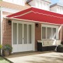 Toldo Retráctil 600 x 350 cm Rojo