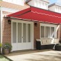 Toldo Retráctil Rojo 600 x 350 cm tela