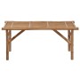 Klappbare Gartenbank mit Bambuskissen 118 cm von vidaXL, Gartenbänke - Ref: Foro24-3063865, Preis: 95,40 €, Rabatt: %