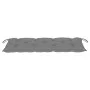 Banco de jardín plegable con cojín bambú 118 cm de vidaXL, Bancos de jardín - Ref: Foro24-3063865, Precio: 98,69 €, Descuento: %