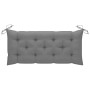Klappbare Gartenbank mit Bambuskissen 118 cm von vidaXL, Gartenbänke - Ref: Foro24-3063865, Preis: 95,40 €, Rabatt: %