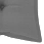 Banco de jardín plegable con cojín bambú 118 cm de vidaXL, Bancos de jardín - Ref: Foro24-3063865, Precio: 98,69 €, Descuento: %