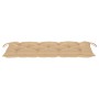 Klappbare Gartenbank mit Bambuskissen 118 cm von vidaXL, Gartenbänke - Ref: Foro24-3063867, Preis: 94,33 €, Rabatt: %