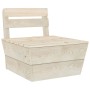Palettenmöbel für den Garten 4 Stück imprägniertes Tannenholz von vidaXL, Gartensets - Ref: Foro24-3063712, Preis: 177,85 €, ...