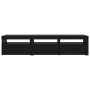 Gabinetes para TV 2 pcs Roble negro 180 x 35 x 40 cm