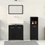 Conjunto de Muebles de Baño 3 pcs Roble Negro 60 x 33 x 60 cm
