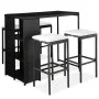 5-piece garden bar set and black synthetic rattan cushions by vidaXL, Garden sets - Ref: Foro24-3064914, Price: 255,70 €, Dis...