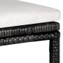 5-piece garden bar set and black synthetic rattan cushions by vidaXL, Garden sets - Ref: Foro24-3064914, Price: 258,13 €, Dis...